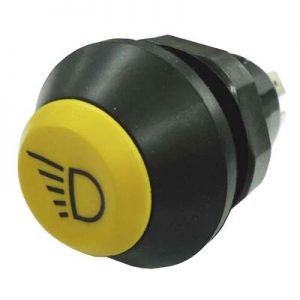 Pulsador Pneutron 2 pos icono luz con iluminación.